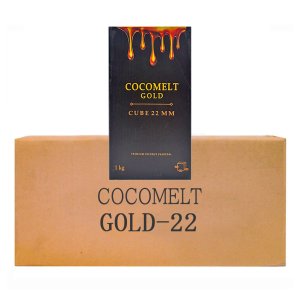 画像: 【CASE】ココメルト ゴールド 炭 CUBE22×10