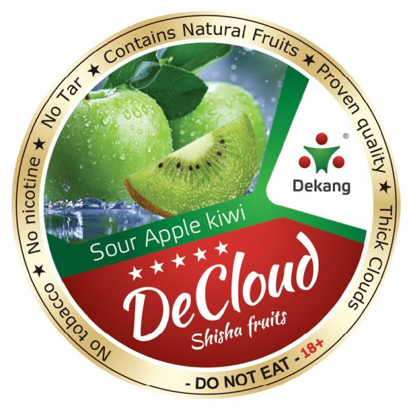画像1: Sour Apple Kiwi サワーアップルキウィ DeCloud デクラウド 50g (1)