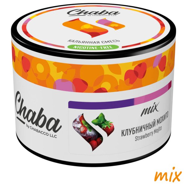 画像1: Strawberry Mojito ストロベリーモヒート Chaba Mix チャバミックス 50g (1)
