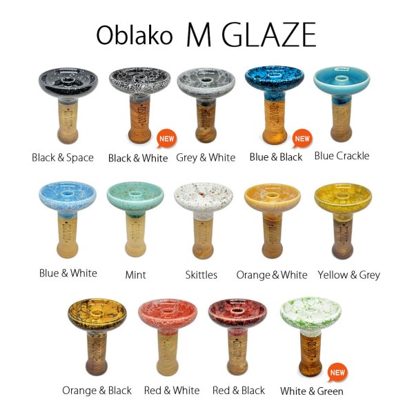 画像1: オブラコ Oblako M GLAZE ファンネルボウル (1)