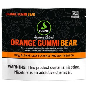 画像: Orange Gummi Bear オレンジグミベアー FUMARI 100g