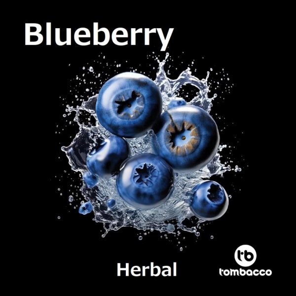 画像2: Blueberry ブルーベリー Tombacco HERBAL 50g (2)