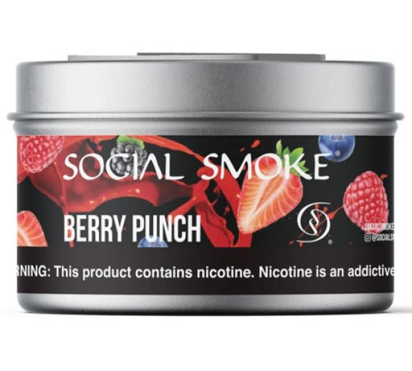 画像1: Berry Punch ベリーパンチ Social Smoke 100g (1)