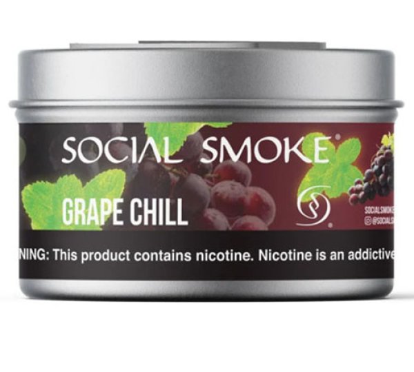 画像1: Grape Chill グレープチル Social Smoke 100g (1)