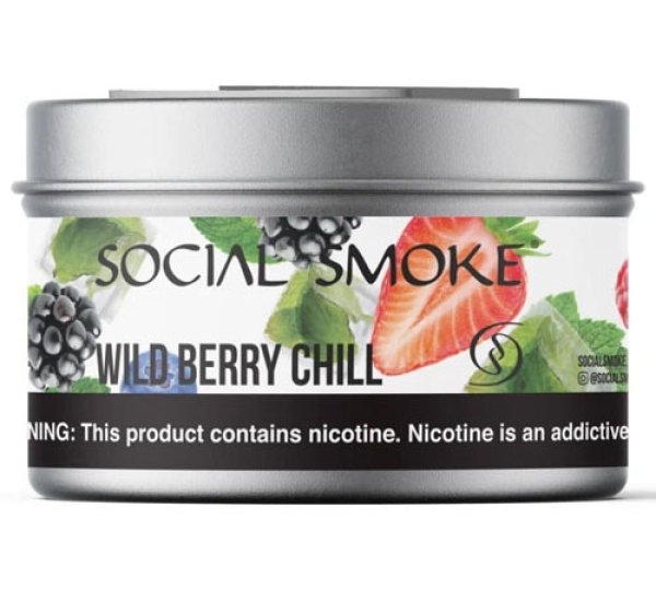 画像1: Wildberry Chill ワイルドベリーチル Social Smoke 100g (1)