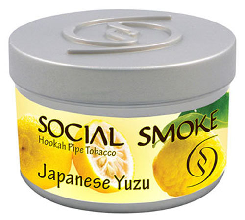画像1: Japanese Yuzu ジャパニーズユズ Social Smoke 100g (1)