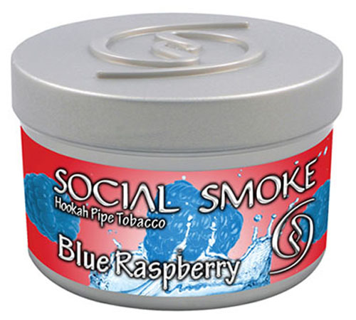 画像1: Blue Raspberry ブルーラズベリー Social Smoke 100g (1)