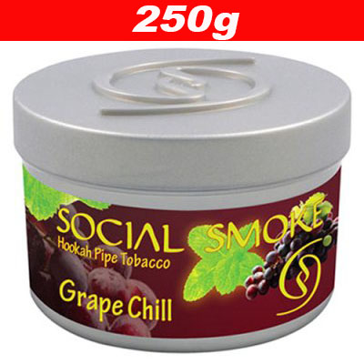 画像1: Grape Chill グレープチル ◆Social Smoke 250g (1)
