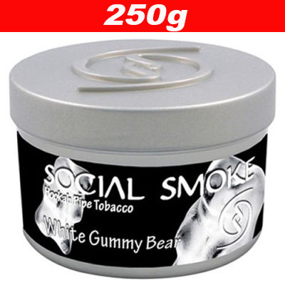画像1: White Gummy Bear ホワイトグミベアー ◆Social Smoke 250g (1)