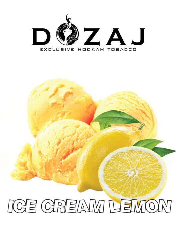 画像1: ICE CREAM LEMON アイスクリームレモン Dozaj 50g (1)